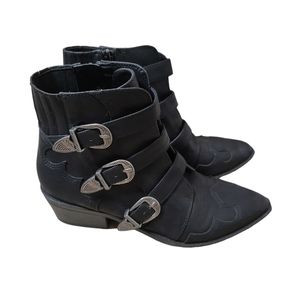 Western ankle boots